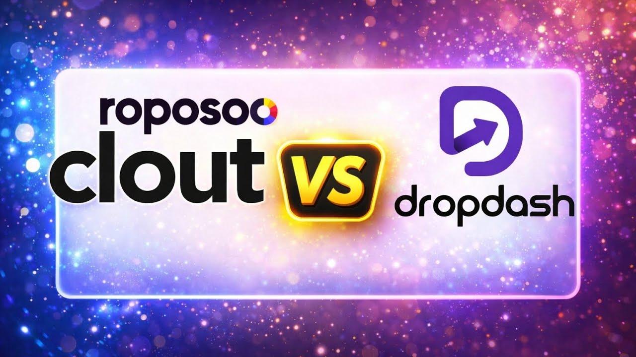 Roposo cloud Vs Dropdash which is better?#dropshipping #ecommerce 