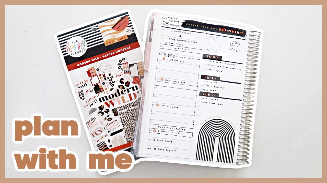 Plan With Me | Erin Condren A5 Daily Duo