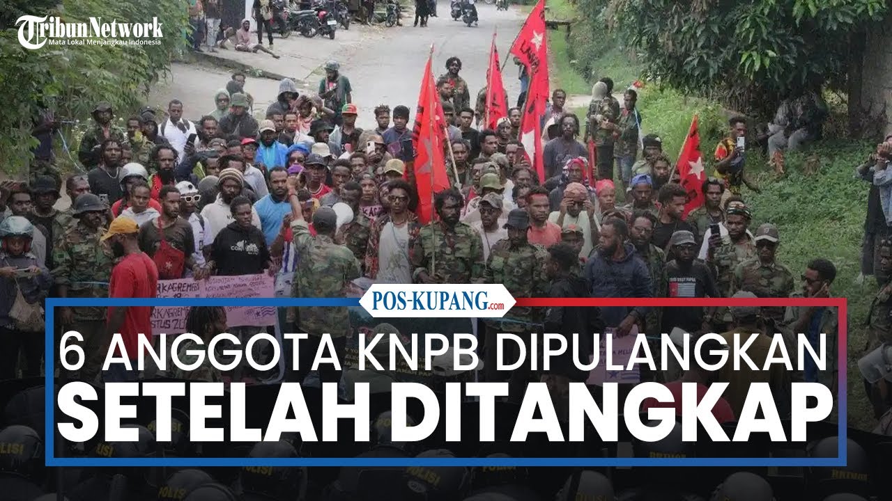 Enam Simpatisan KNPB yang Diamankan di Sentani Dipulangkan
