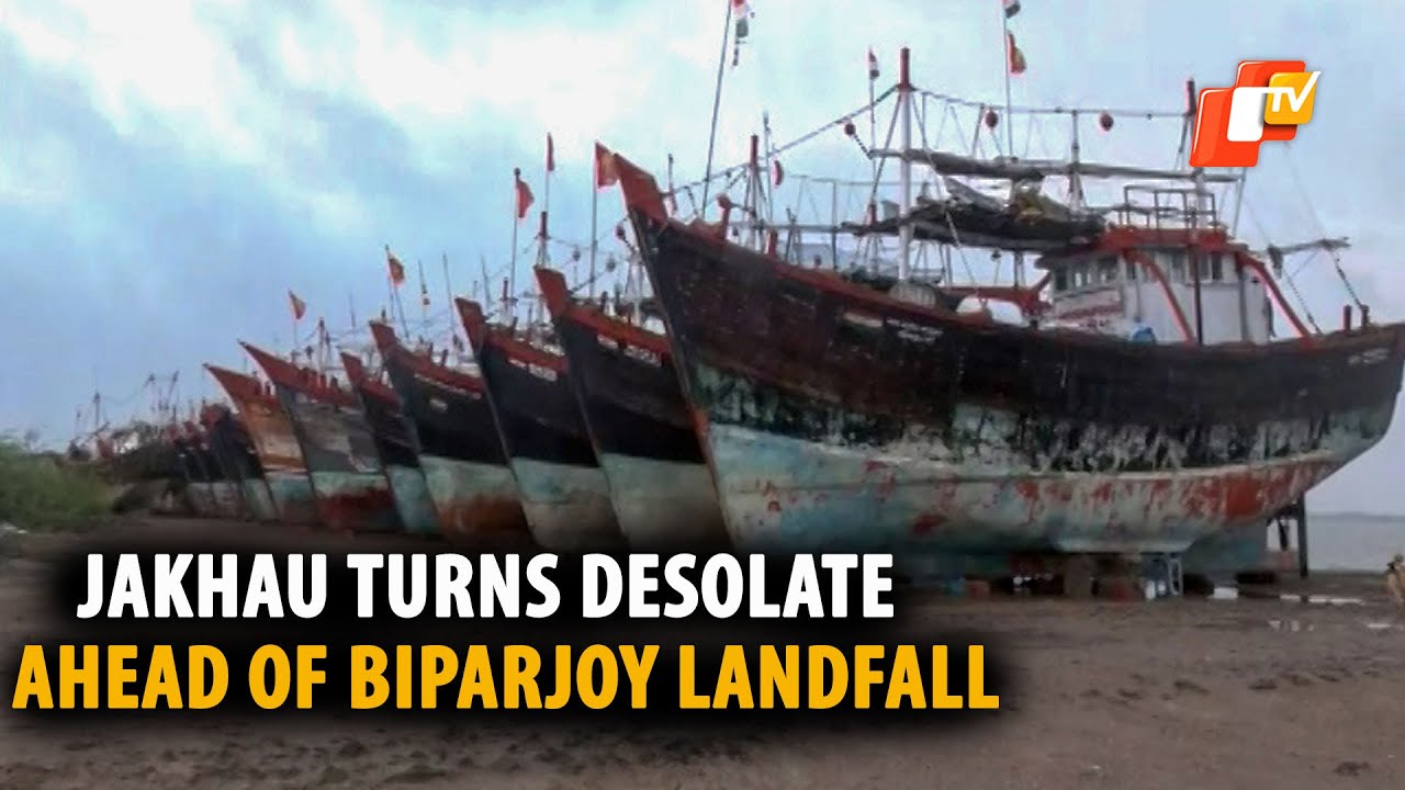 Gujarat's Busy Jakhau Port Turns Lifeless Ahead Of Cyclone Biparjoy Landfall