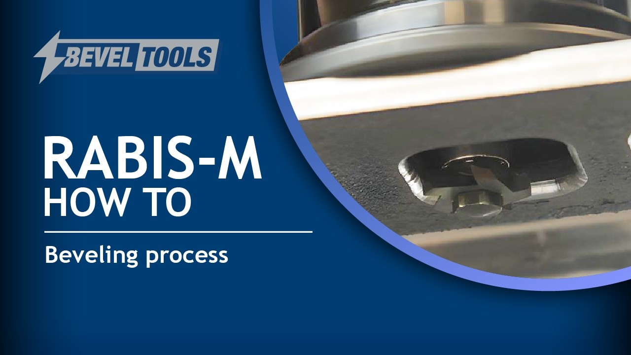 Инструкция по снятию фаски с помощью инструмента Beveltools RABIS-M.