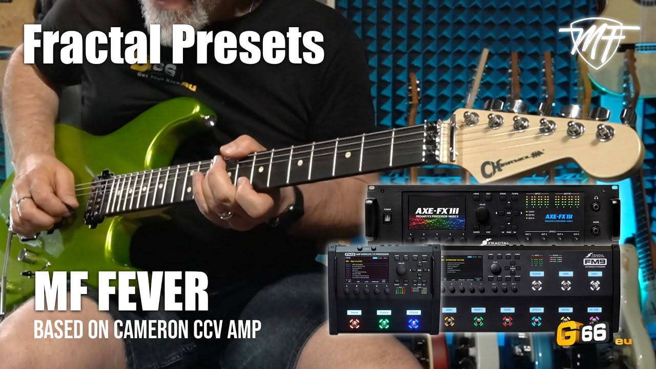 MARCO FANTON Fractal Preset - MF Fever - Based on CAMERON CCV Amp