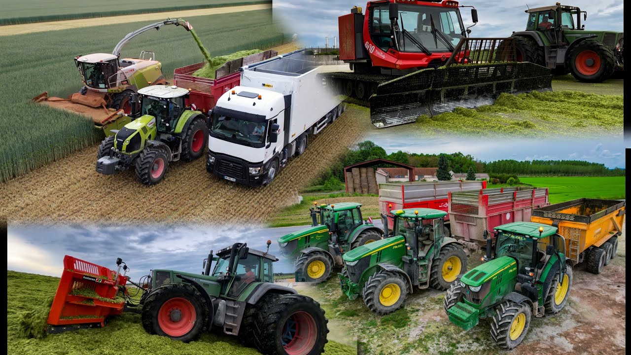 ENSILAGE XXL dans la Marne ! dameuse et FENDT 926 pure sound !