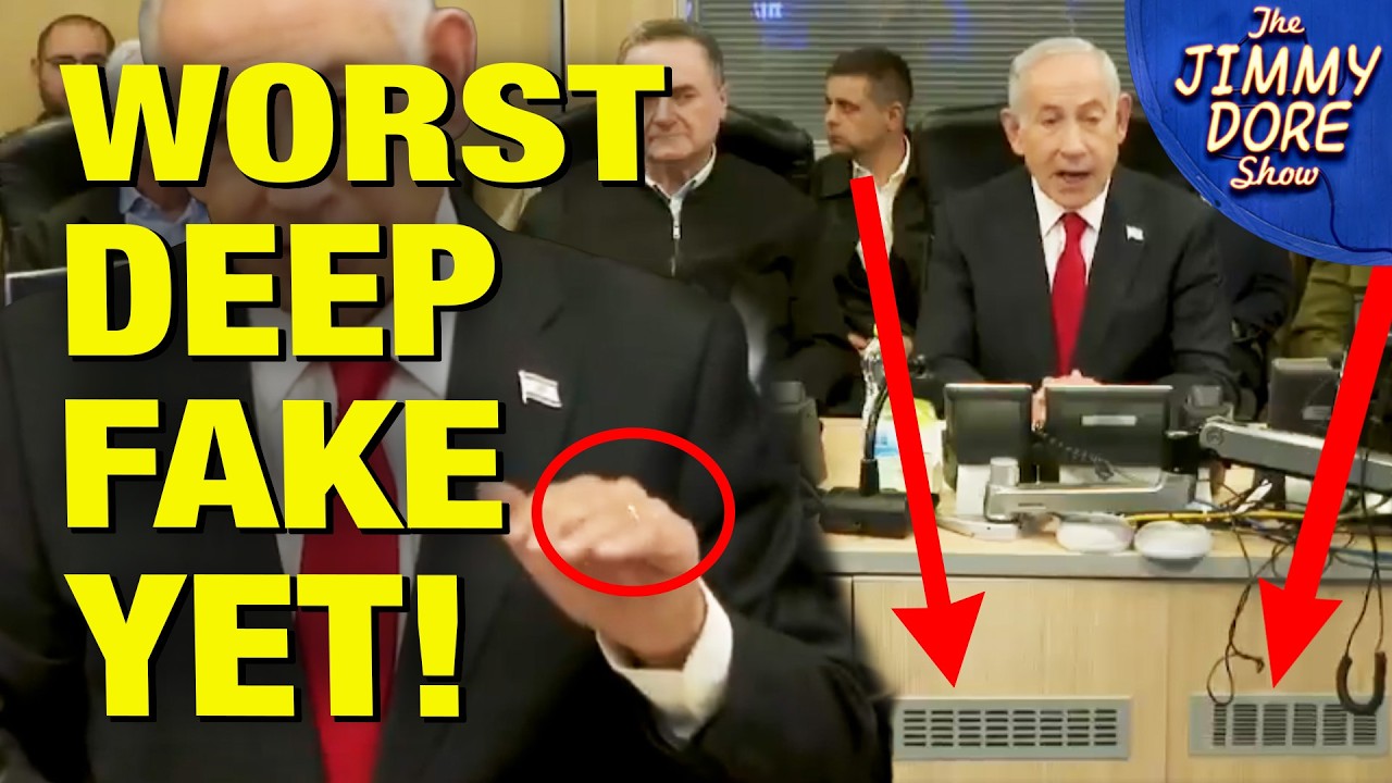Netenyahu&rsquo;s FIFTH Fake AI Video Is The Worst Yet!