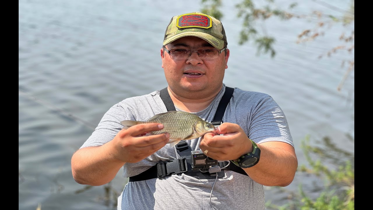 Ловим карася в + 40/ Рыбалка на Узынколе (г.Уральск)