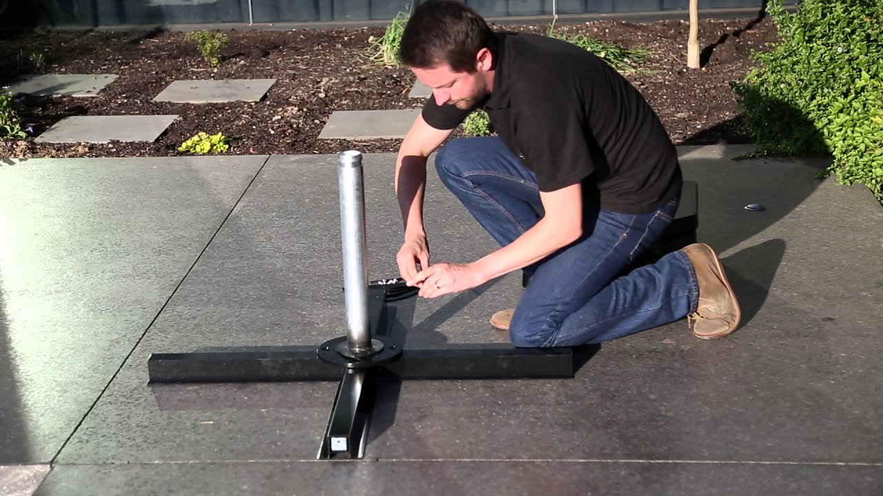 Aurora Umbrella Weighted Base Assembly 1080p