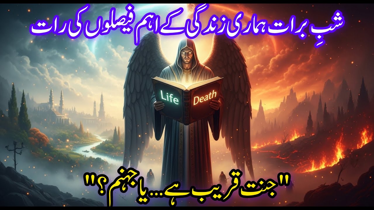 Shab E Barat Faison Ki Rat  | Zindage or Mout likhy jany wali Rat | Rizq Or qismt ataa krny wali rat