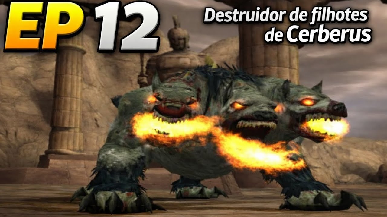 GOD OF WAR 1 (PS2) – O DESTRUIDOR DE FILHOTES DE CERBERUS! 🔥 EP 12 | AetherSX2