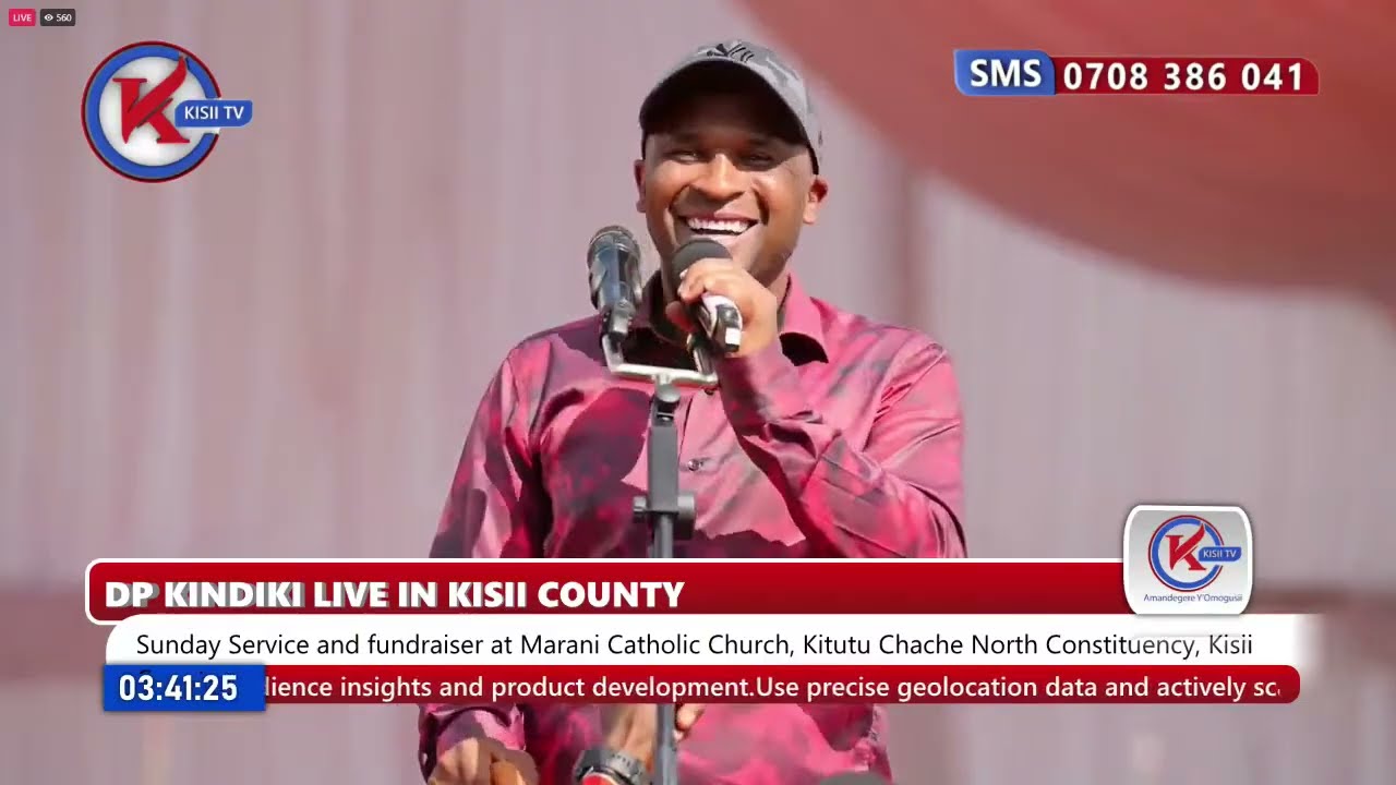 GUSII LEADERS LIVE MARANI WITH DP KINDIKI