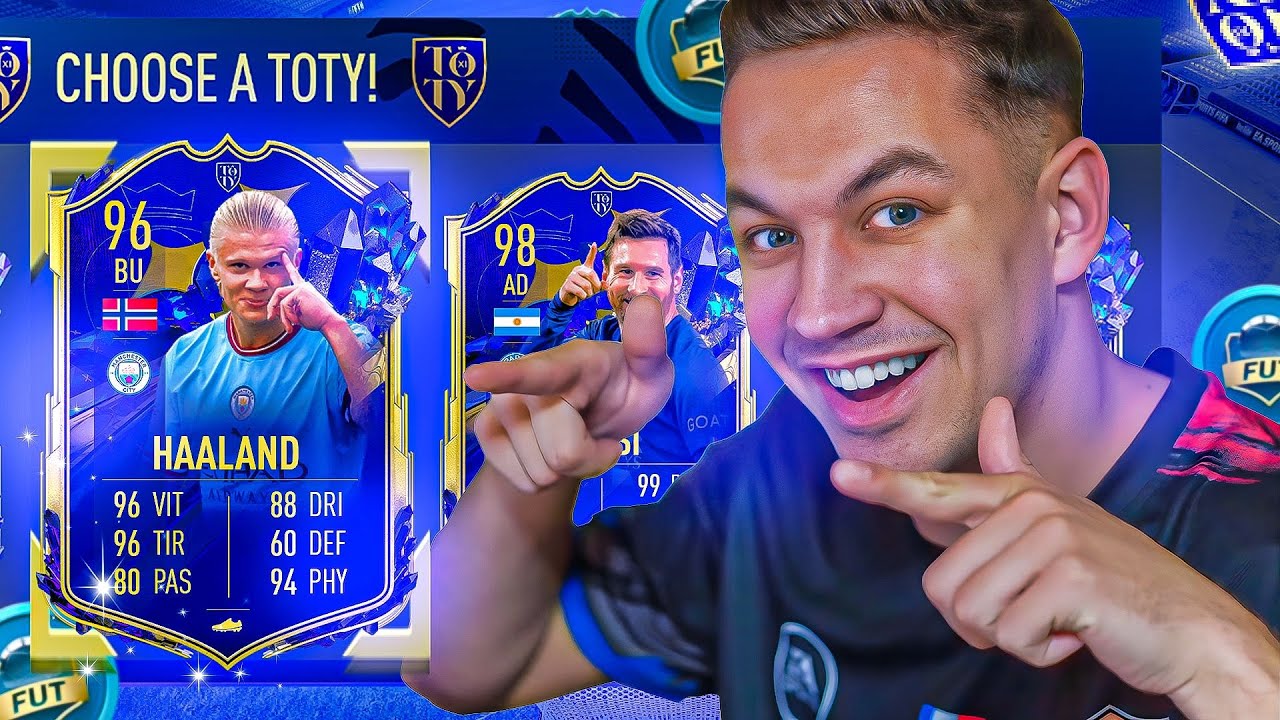 A DRAFT WITH HAALAND TOTY! IT'S CRAZY!