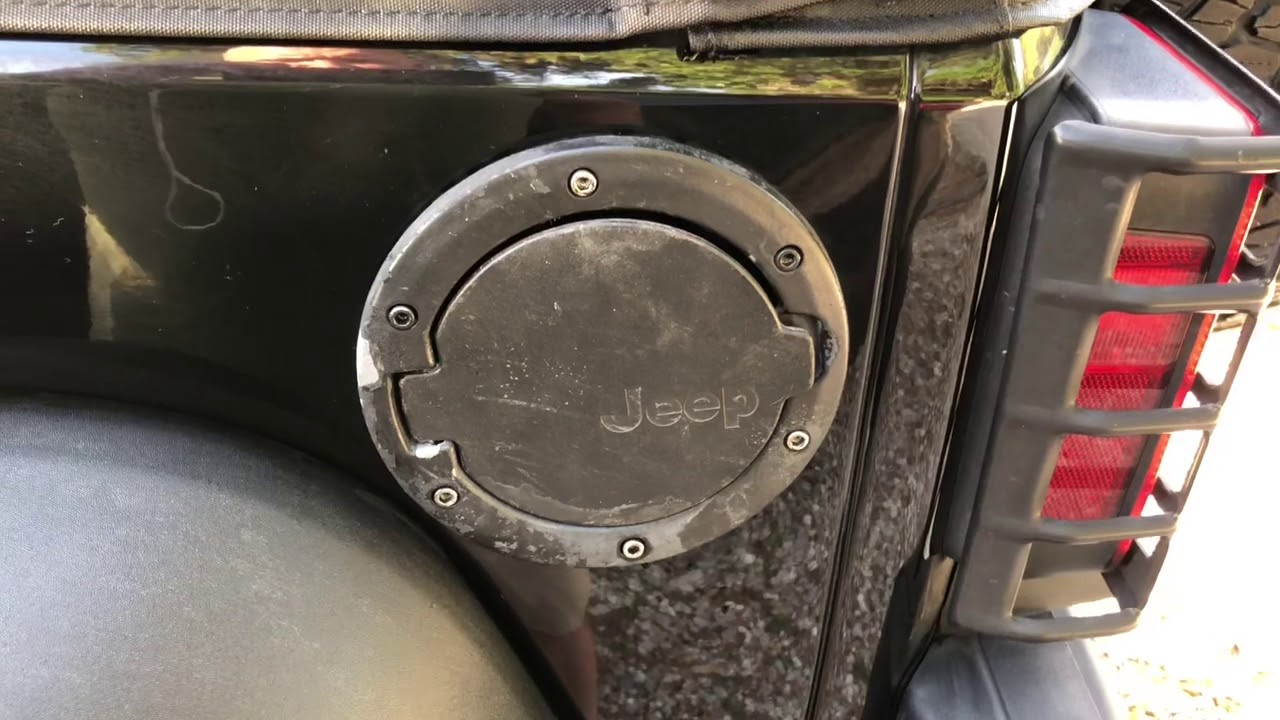 Jeep Wrangler Gas Cap Cover