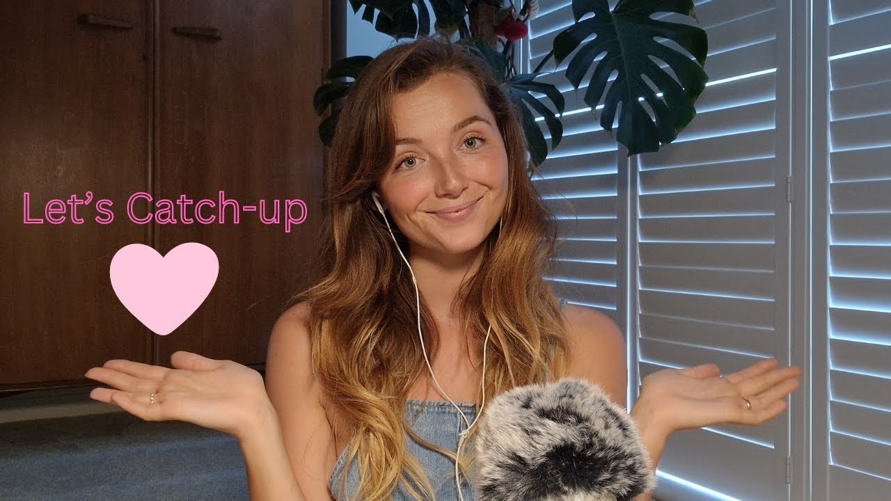 ASMR | Whisper Ramble where I've been, anxiety, life updates!   SD 480p