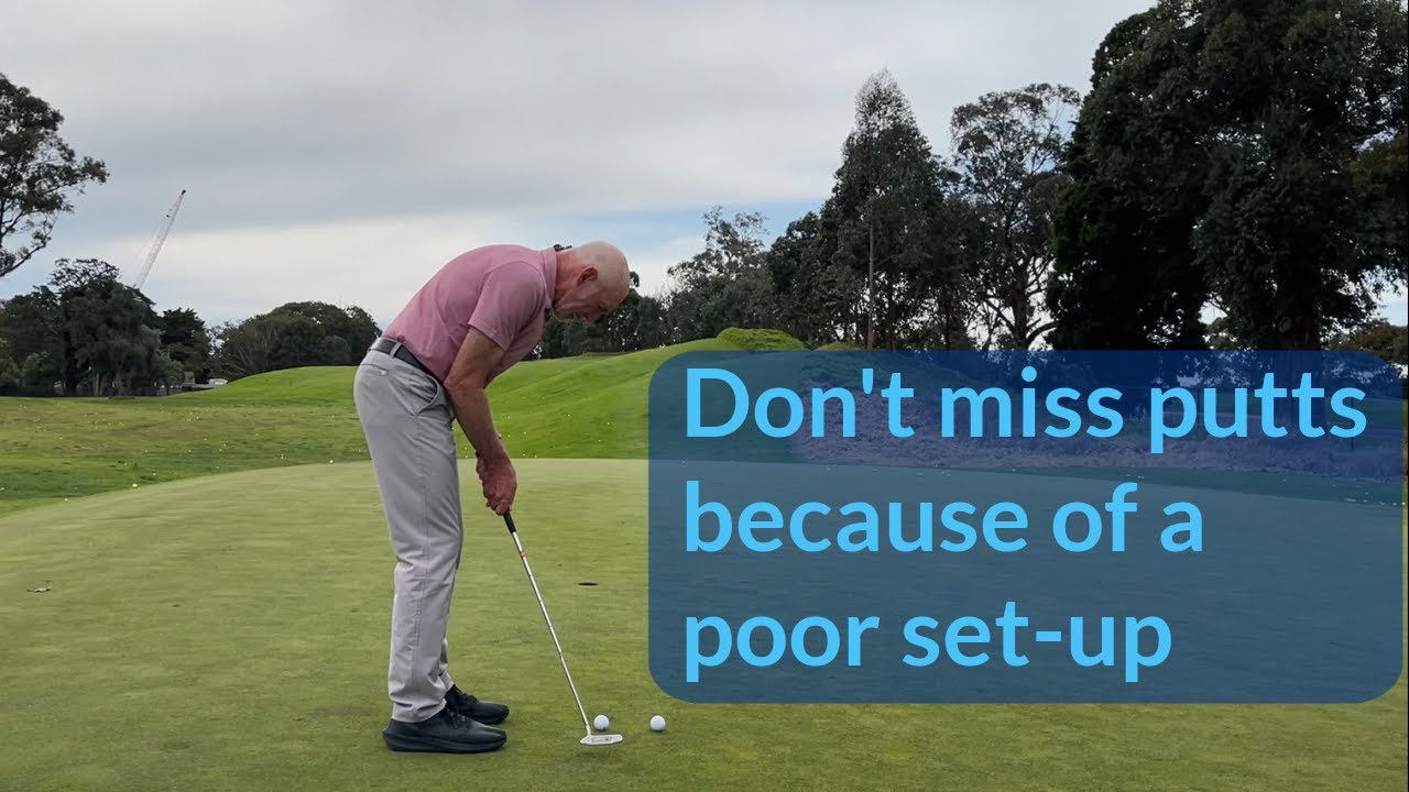 Putting setup and stance