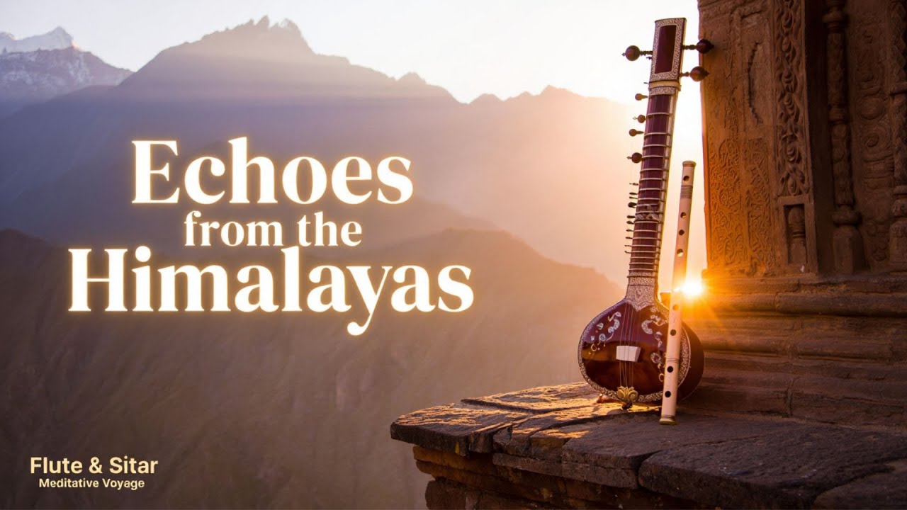 Echoes from the Himalayas &ndash; Flute & Sitar Meditative Voyage (60 min Spiritual Music)