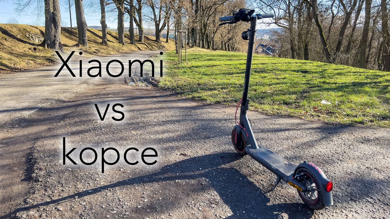 Xiaomi Mi Scooter 4 Pro - jak si poradí s kopci a jak funguje rekuperace? 💪