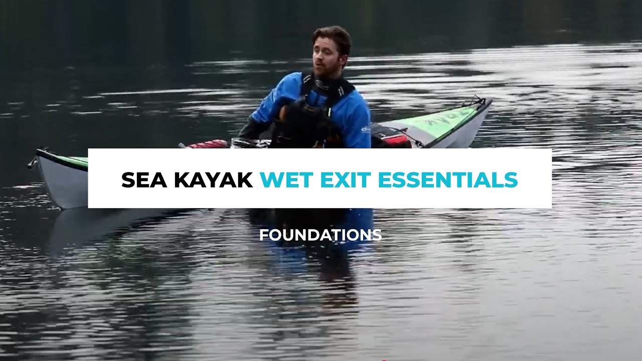 How to Exit a Sea Kayak Safety After Capsizing - by TRAK Kayaks