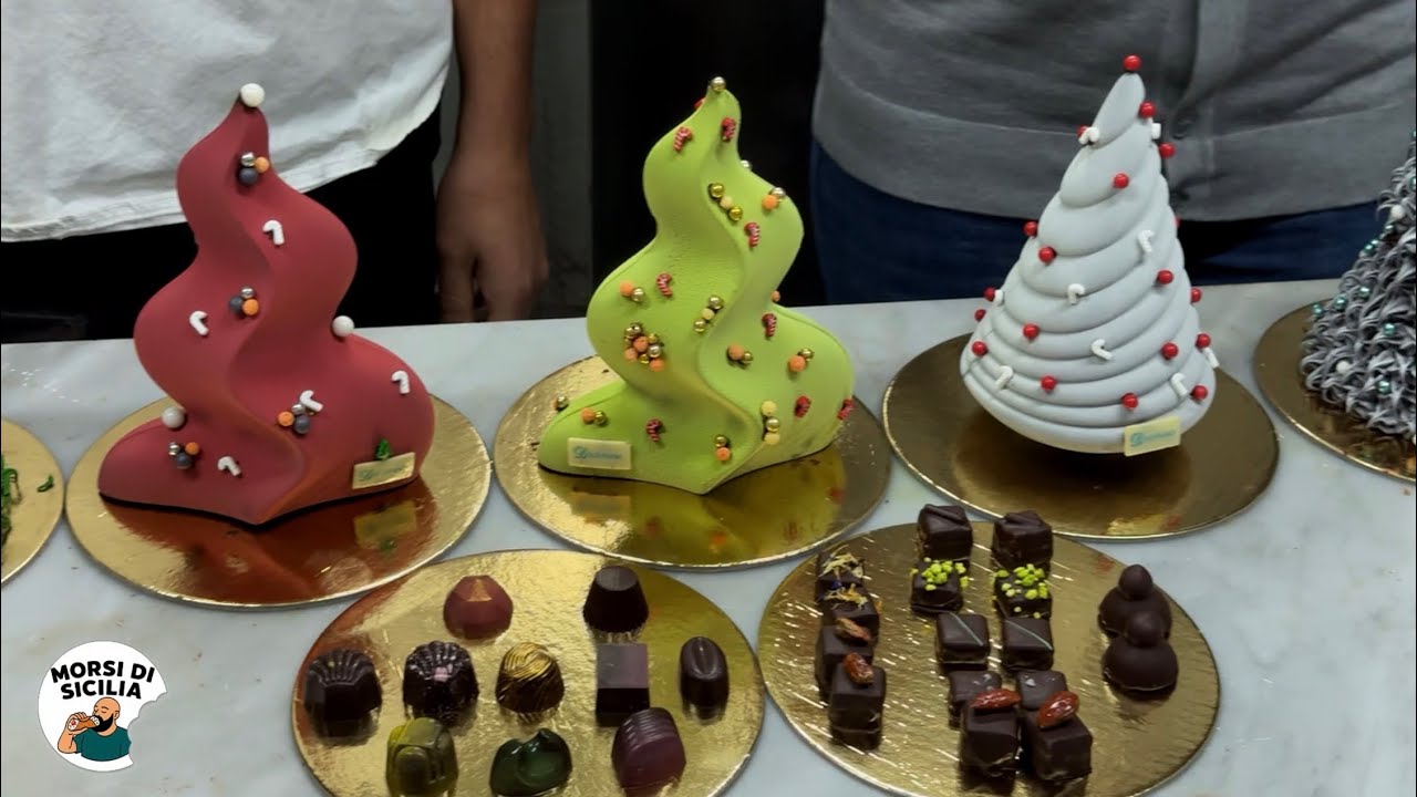 MORSI di SICILIA - NATALE ALLA PASTICCERIA DELIZIA DEGLI CHEF LO FASO