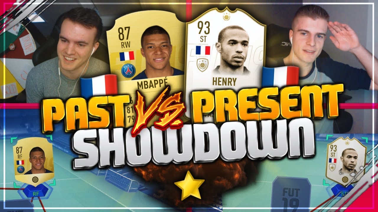 FIFA 19: ICON HENRY vs MBAPPÉ Past vs Present SHOWDOWN! 🕙🔥