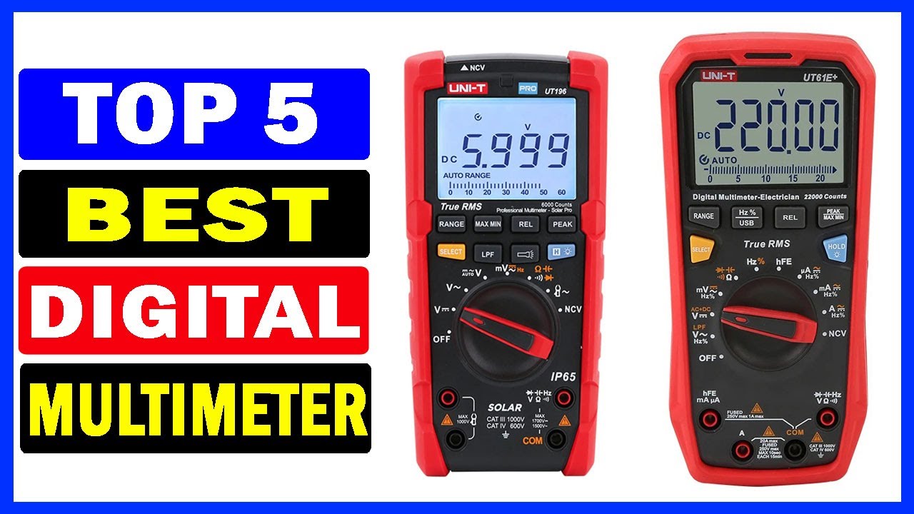 Top 5 Best Digital Multimeter Of 2024