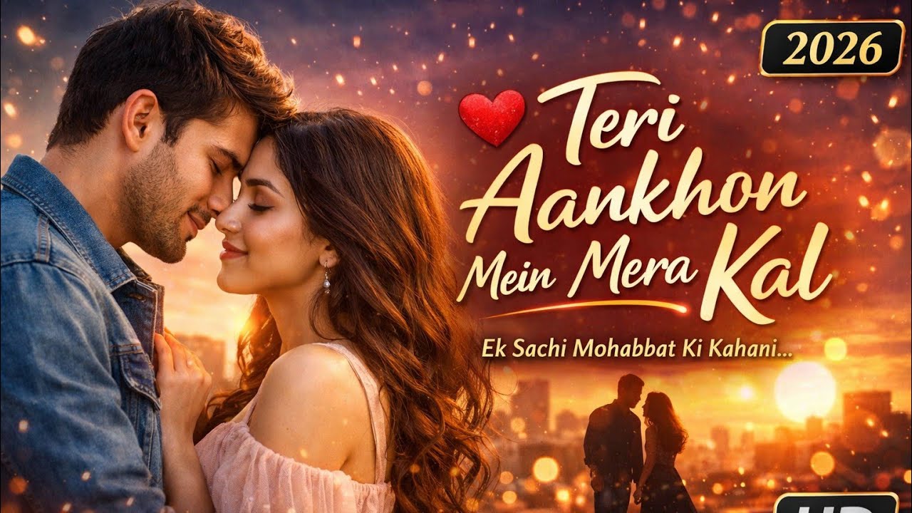 Teri Aankhon Mein Mera Kal ❤️ | Heart Touching Hindi Love Story Song 2026 | Romantic Bollywood Vibes