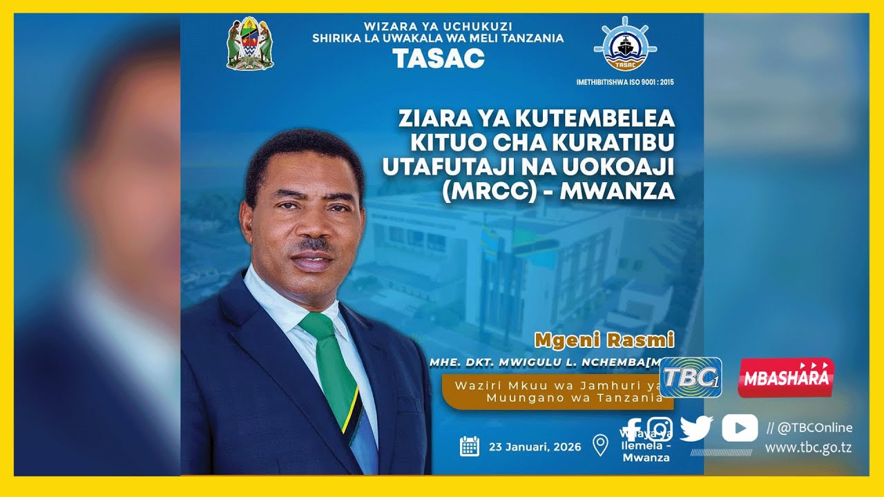 🔴#TBCLIVE: ZIARA YA WAZIRI MKUU KATIKA KITUO CHA KURATIBU UTAFUTAJI NA UOKOAJI (MRCC)