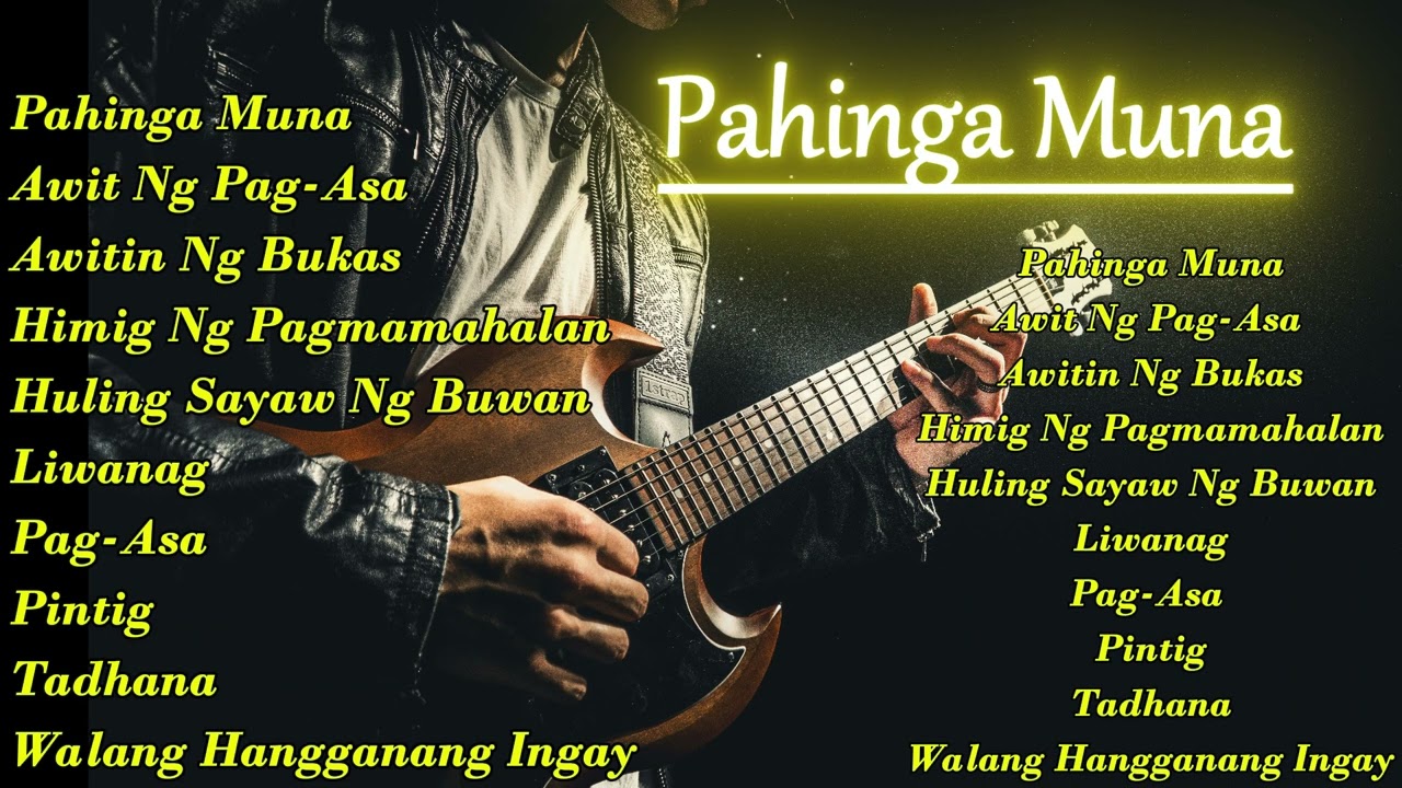 PAHINGA MUNA | ROCK VIBES MUSIC AVENUE PLAYLIST 2026