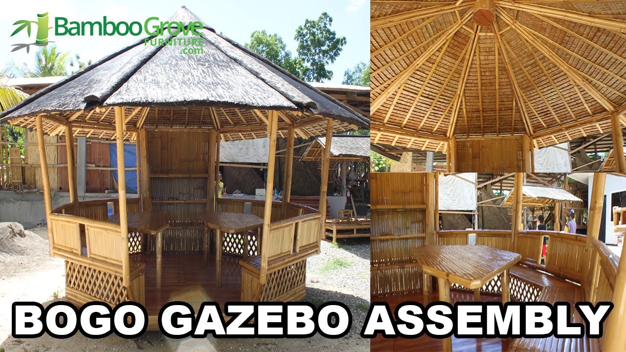 Bamboo Grove Furniture - Bogo Gazebo Assembly