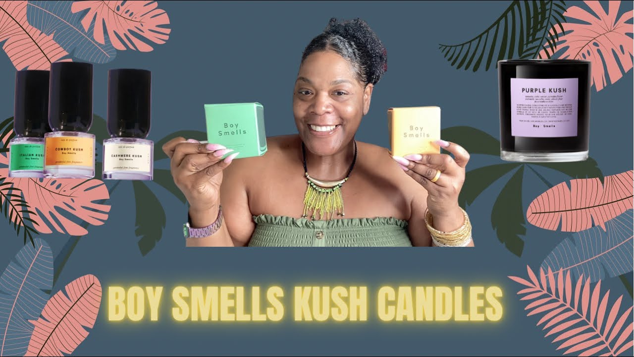 Boy Smells Cannabis Candle Trio Collection Unboxing  #boysmells #kush #candlehaul #nistasnation