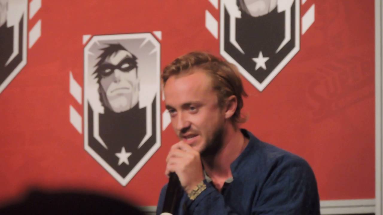 Tom Felton talking about Alan Rickman @ Montreal Comic Con 2016