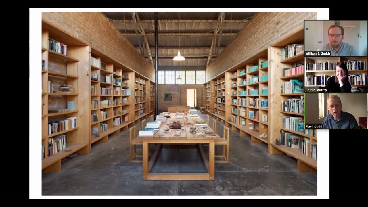 A Panel on Donald Judd's Writings | April 16, 2020