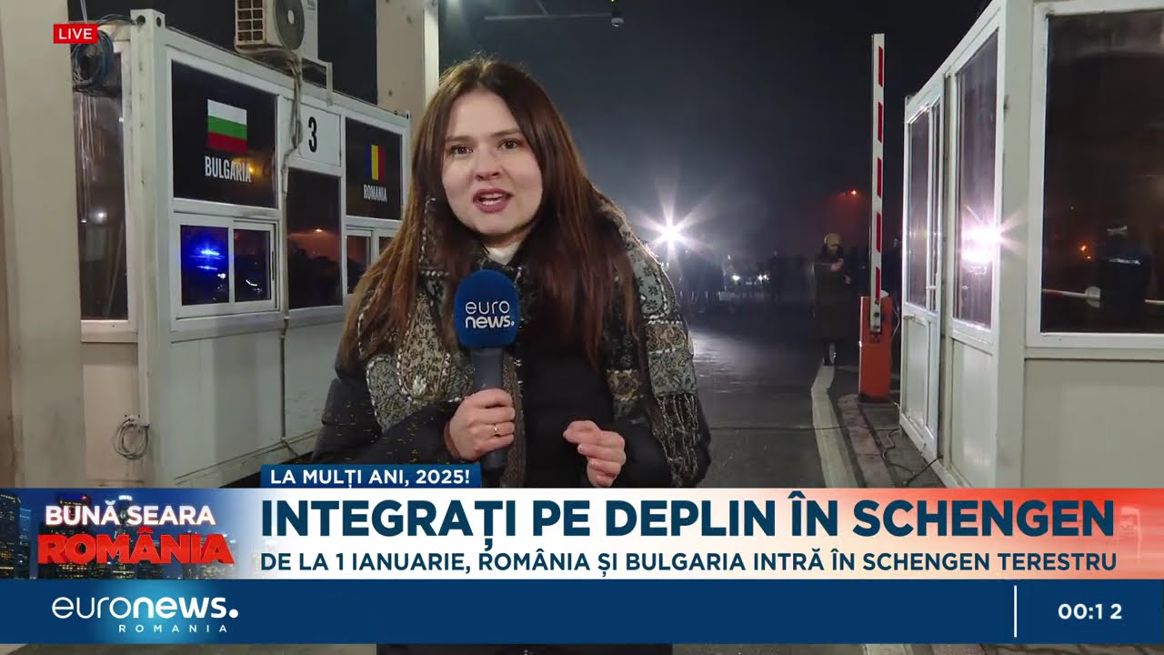 Integrați pe deplin. De la 1 ianuarie 2025, România și Bulgaria intră în Schengen terestru