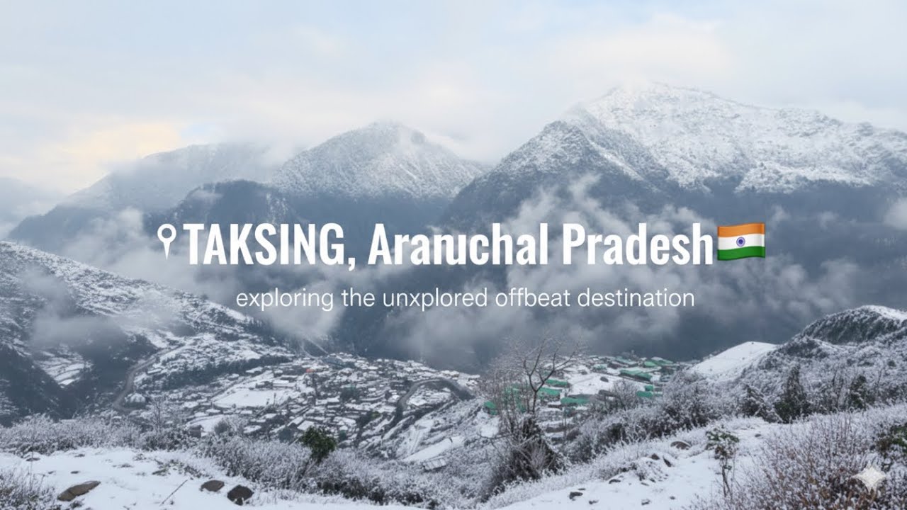 Taksing Trip Day-3 | Taksing Hotspring | Taksing Gonpa | Taksing Isiri Resort | Taksing Snowfall.