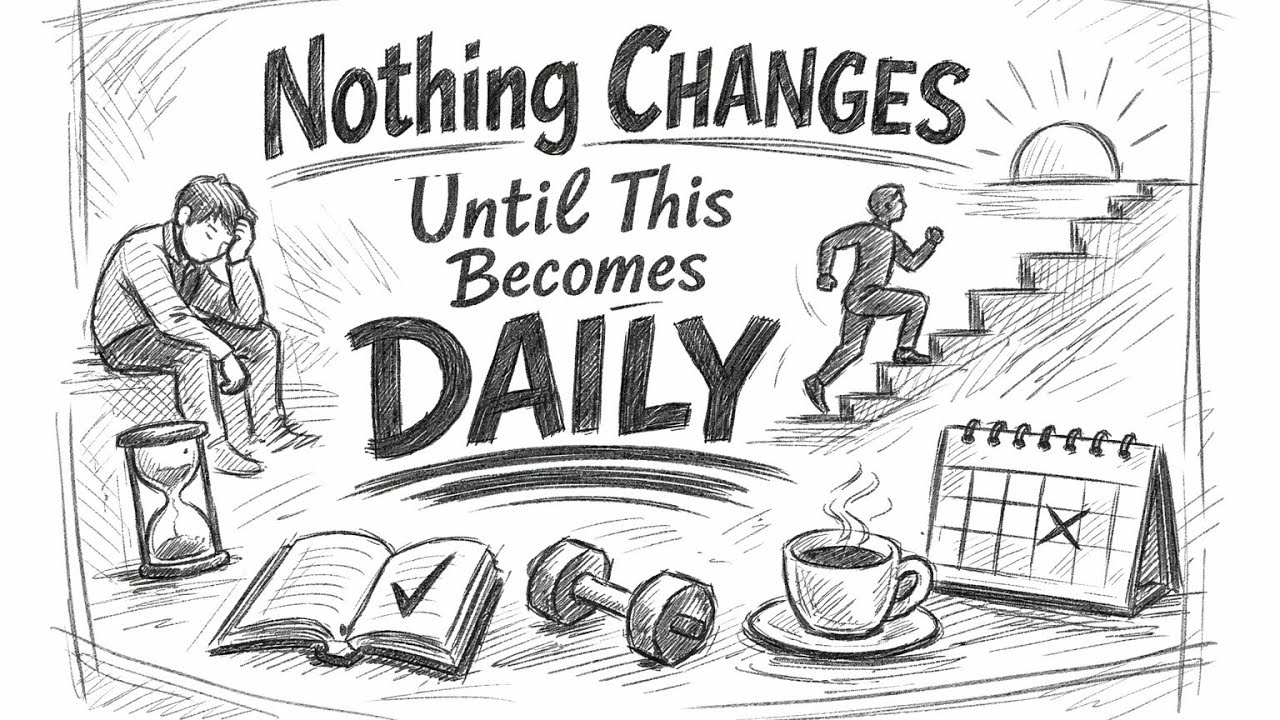 Nothing Changes Until This Becomes Daily