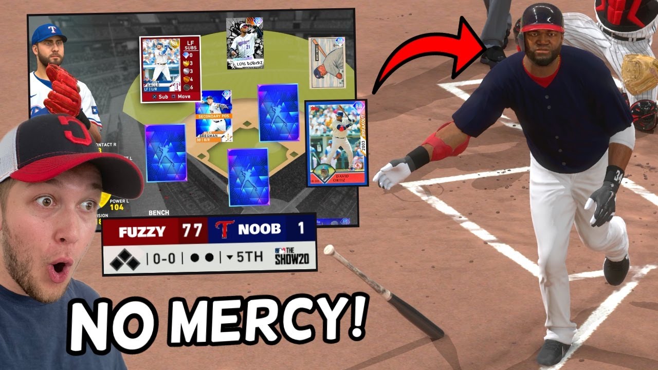 i showed NO MERCY against this noob.. MLB THE SHOW 20 DIAMOND DYNASTY