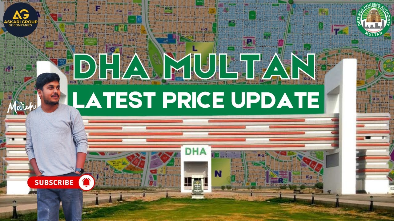 DHA MULTAN Sector Wise Latest Price Update On Map
