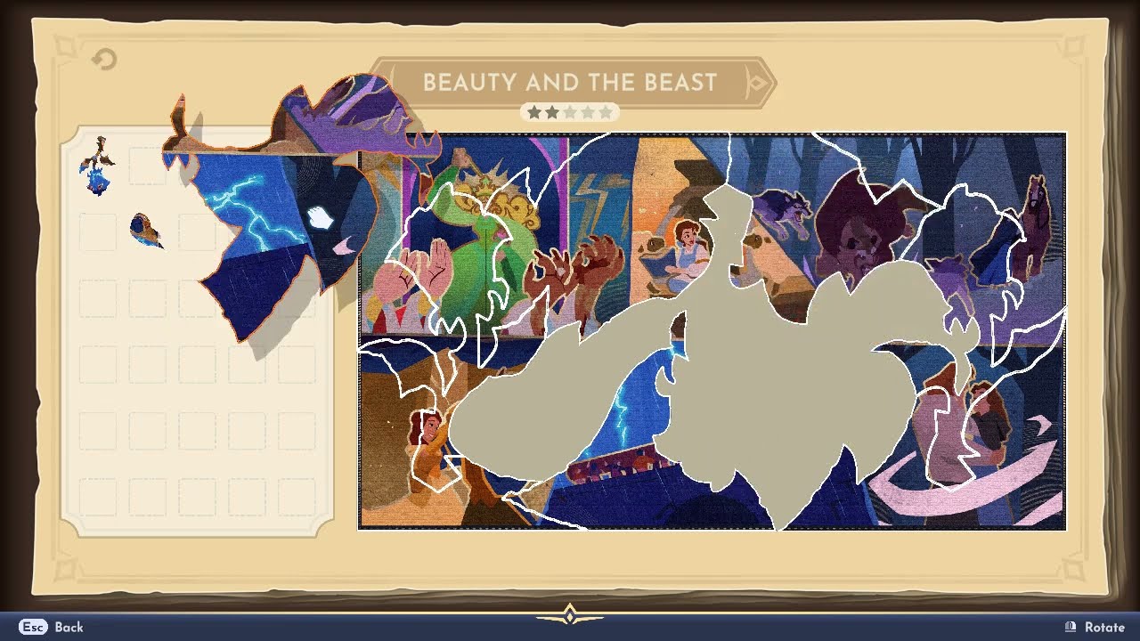 How to Reorder Story / Beauty and the Beast Story / Storybook Vale / Disney Dreamlight Valley