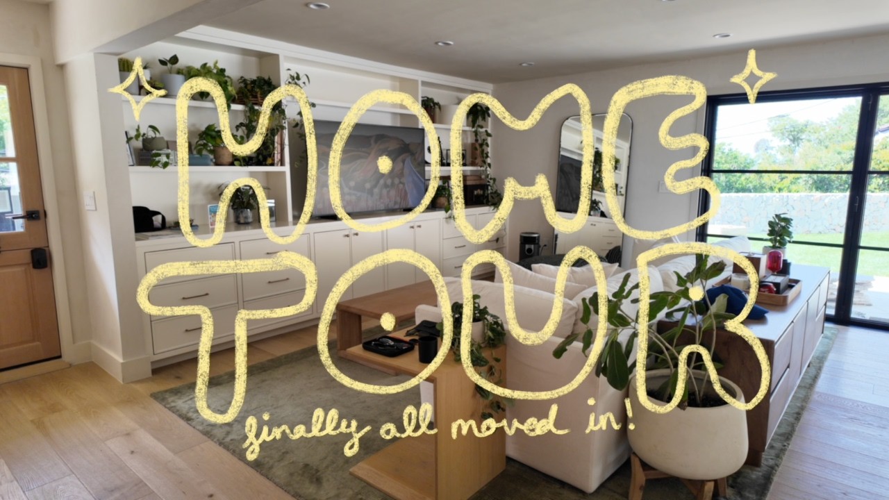 home tour! - finally all moved in