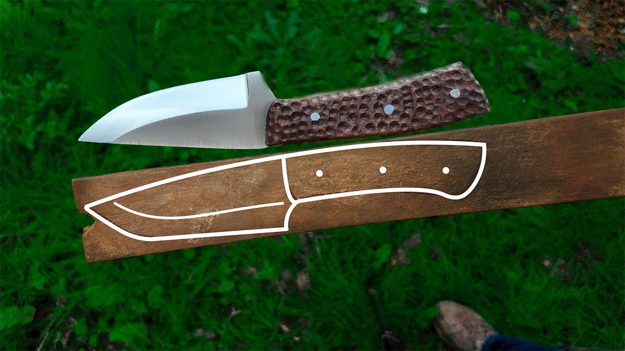 A Knife Born From Fire | The Magic Of Fire Turned Rusted Iron Into A Blade