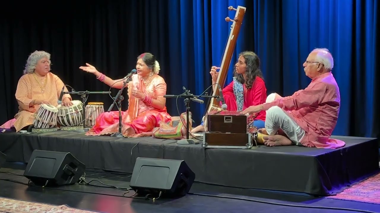 Malini Awavasti ji vocal with apt Ram Kumar Mishra Tabla and apt Dharamnath Mishra ji harmonium  