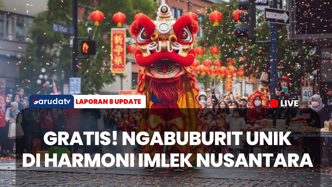IMLEK RASA RAMADAN! Serunya Ngabuburit di Festival Lentera Lapangan Banteng I LAPORAN 8 UPDATE