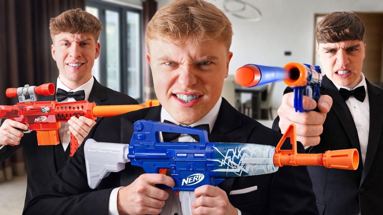 We Had A Nerf War At The Bov House!
