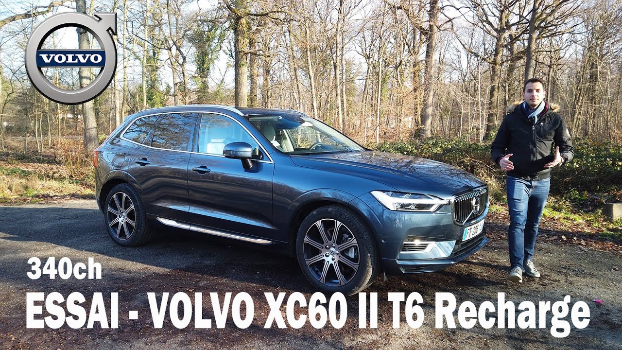 VOLVO XC60 II T6 340ch Recharge 2020 - ESSAI COMPLET