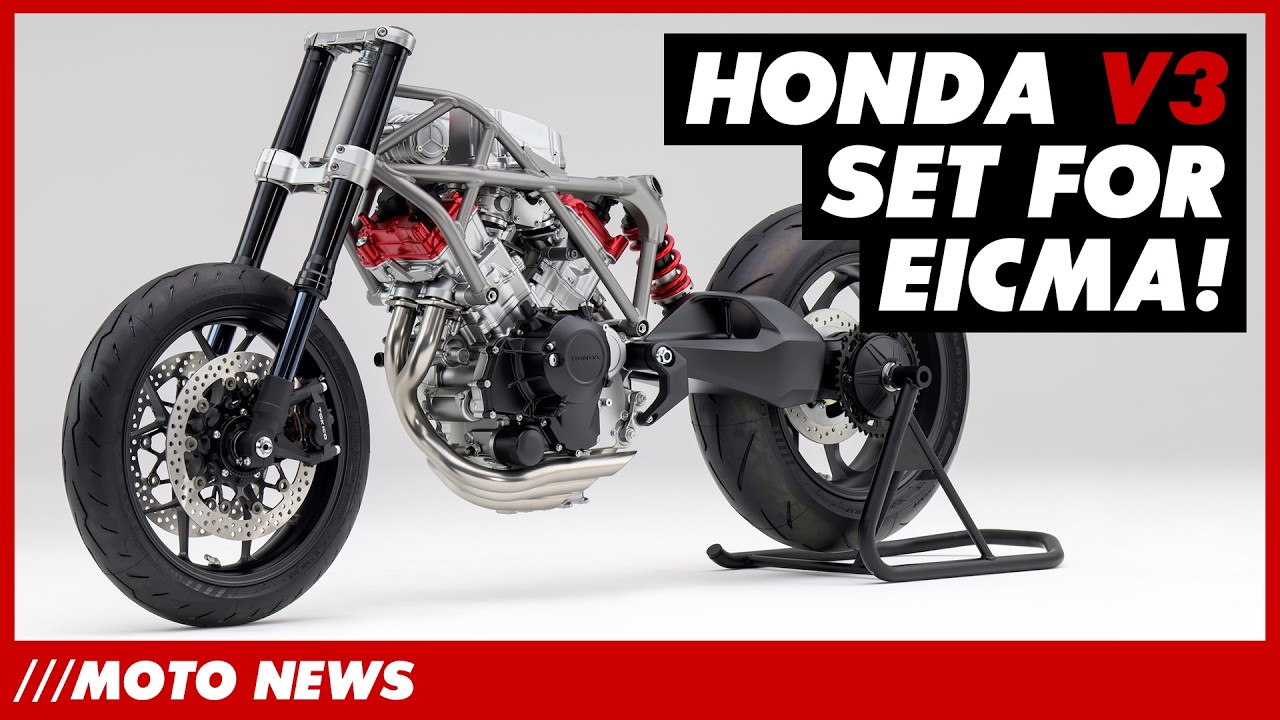 Новости мото: новейшая модель Honda V3, новые названия мотоциклов Norton и многое другое!