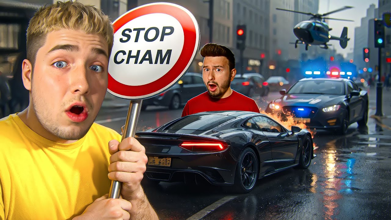 YOUTUBERZY vs POLICJA NA STOP CHAM