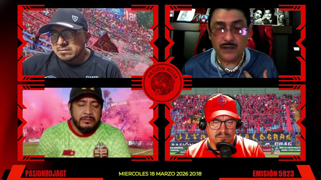 @PasionRojaGT Emisión 5923 18-03-2026