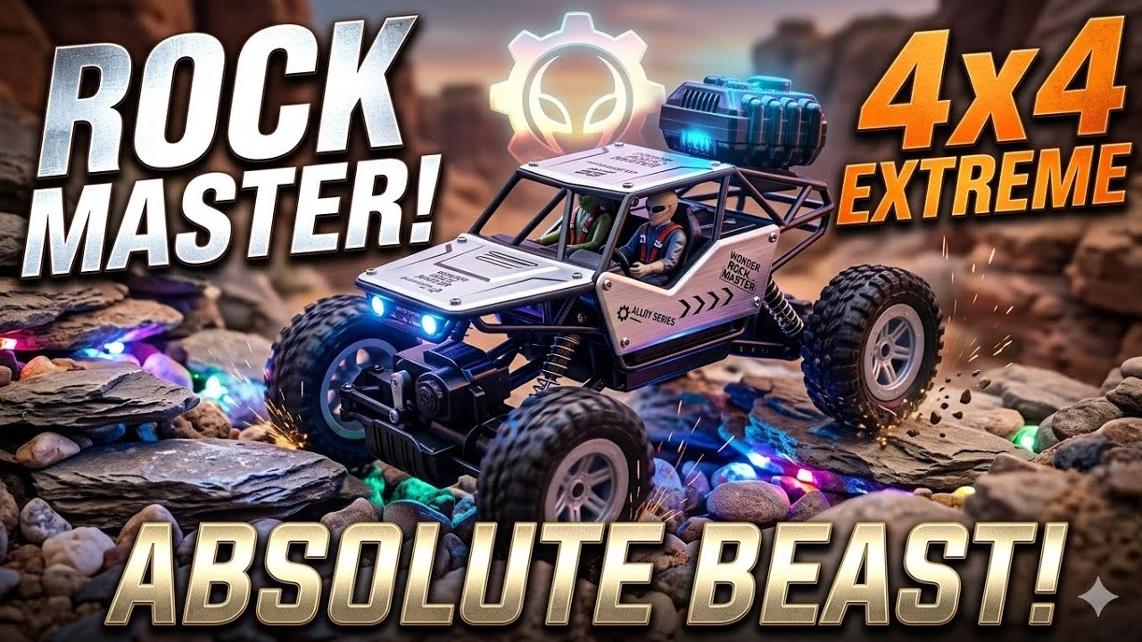 Powerful Rock Crawler RC Car Test 😱 4x4 Monster Climbing Challenge | 5 Minute Action