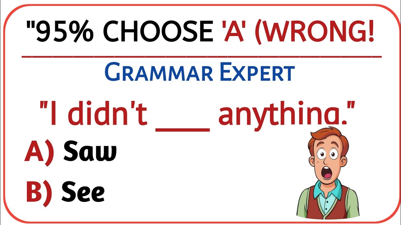 95% Get This Wrong! 🧠 | Hardest English Grammar Quiz 2026
