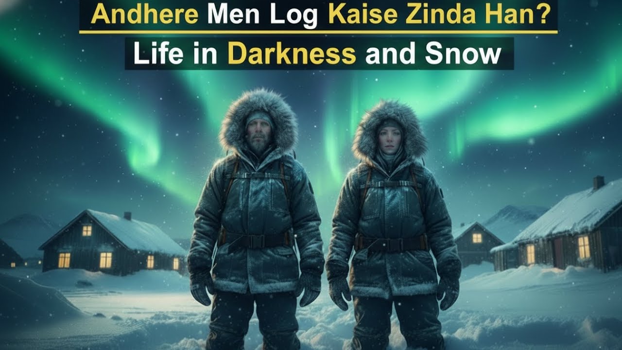 Greenland Ki Polar Night ky Andhere Mein Log Kaise Zinda Hain ? Greenland Polar Night Documentary
