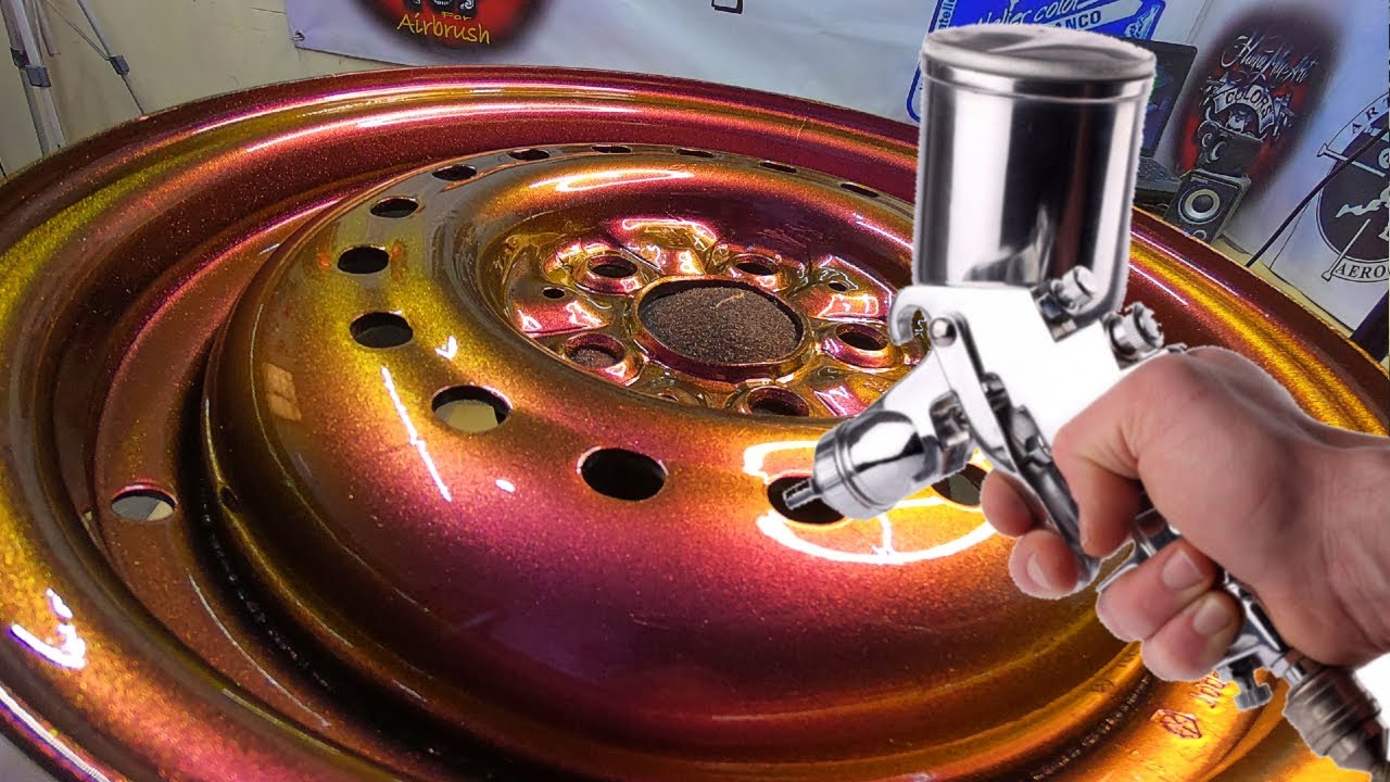 FACIL Y BARATO.  #pinturas #aerografo #airbrush #manodemono #custom #camaleon