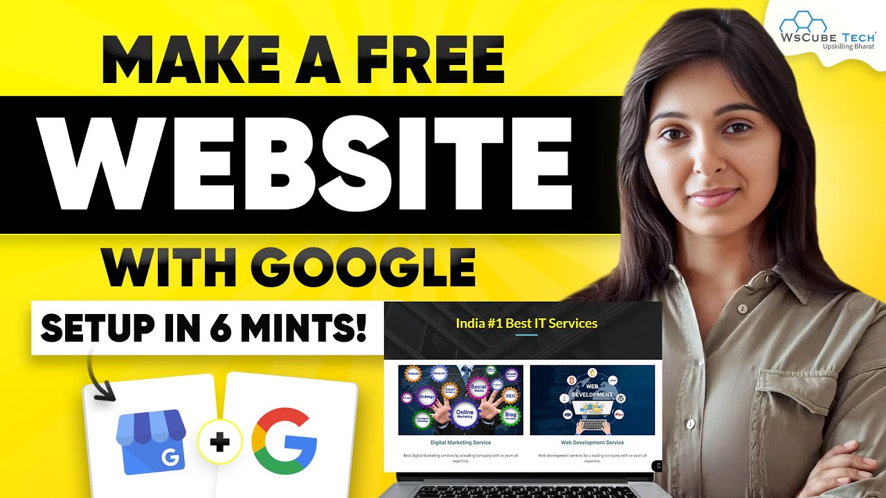 How to Make Free Website For Google My Business (in just 6 mints!)